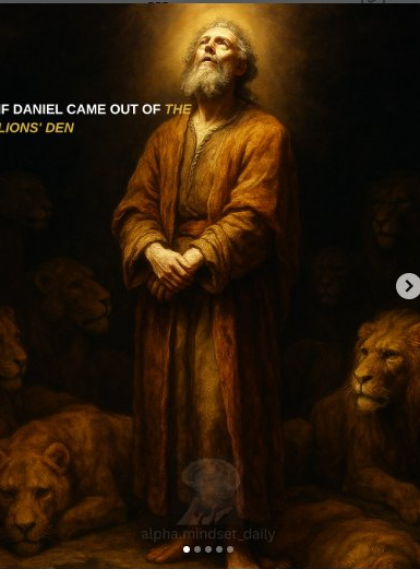 AMD founding post Daniel in the Lions Den, manually created June 2025